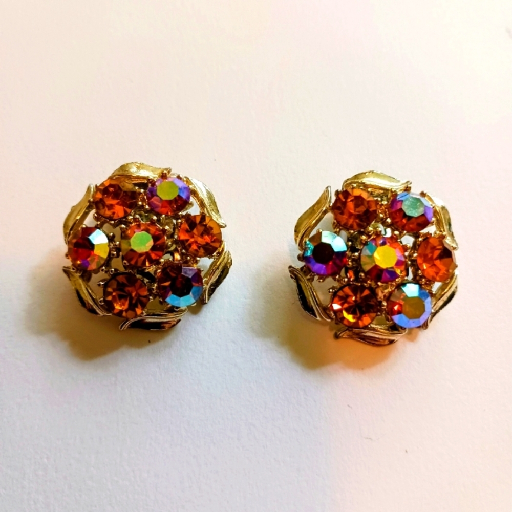 Beautiful Vintage Clip-on Earrings